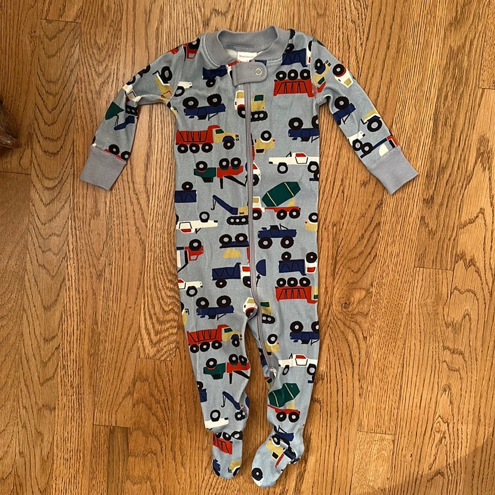 Hannah Anderson Baby Zip Footed Sleeper
